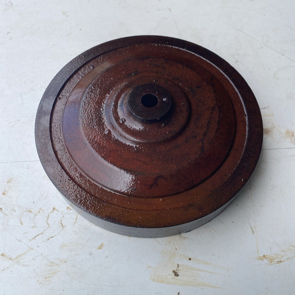 Original Briggs Stratton Early Model FH Cast Iron Flywheel Hit & Miss Gas Engine
