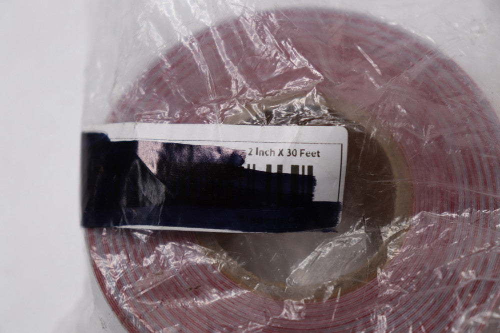 Conspicuity Reflective Tape Red/White 2" W x 30' L Roll DOT-C2