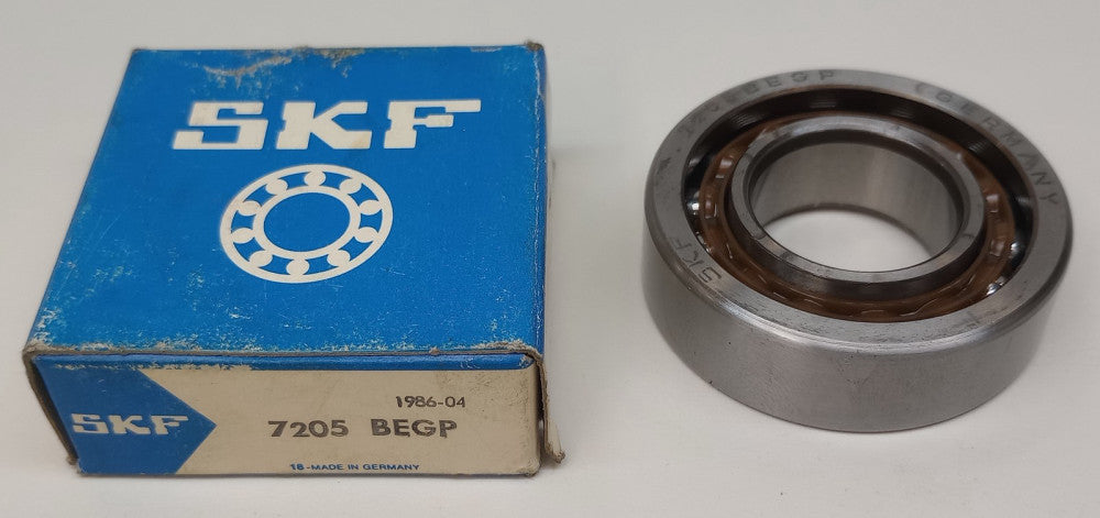 SKF 7205 BEGP Angular Contact Ball Bearing 25mm ID X 52mm OD X 15mm W 7205BEGP