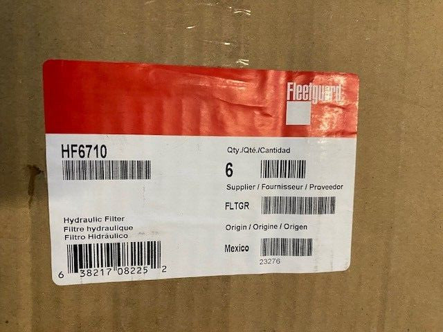 (6 PACK) Fleetguard HF6710 Hydraulic Filter