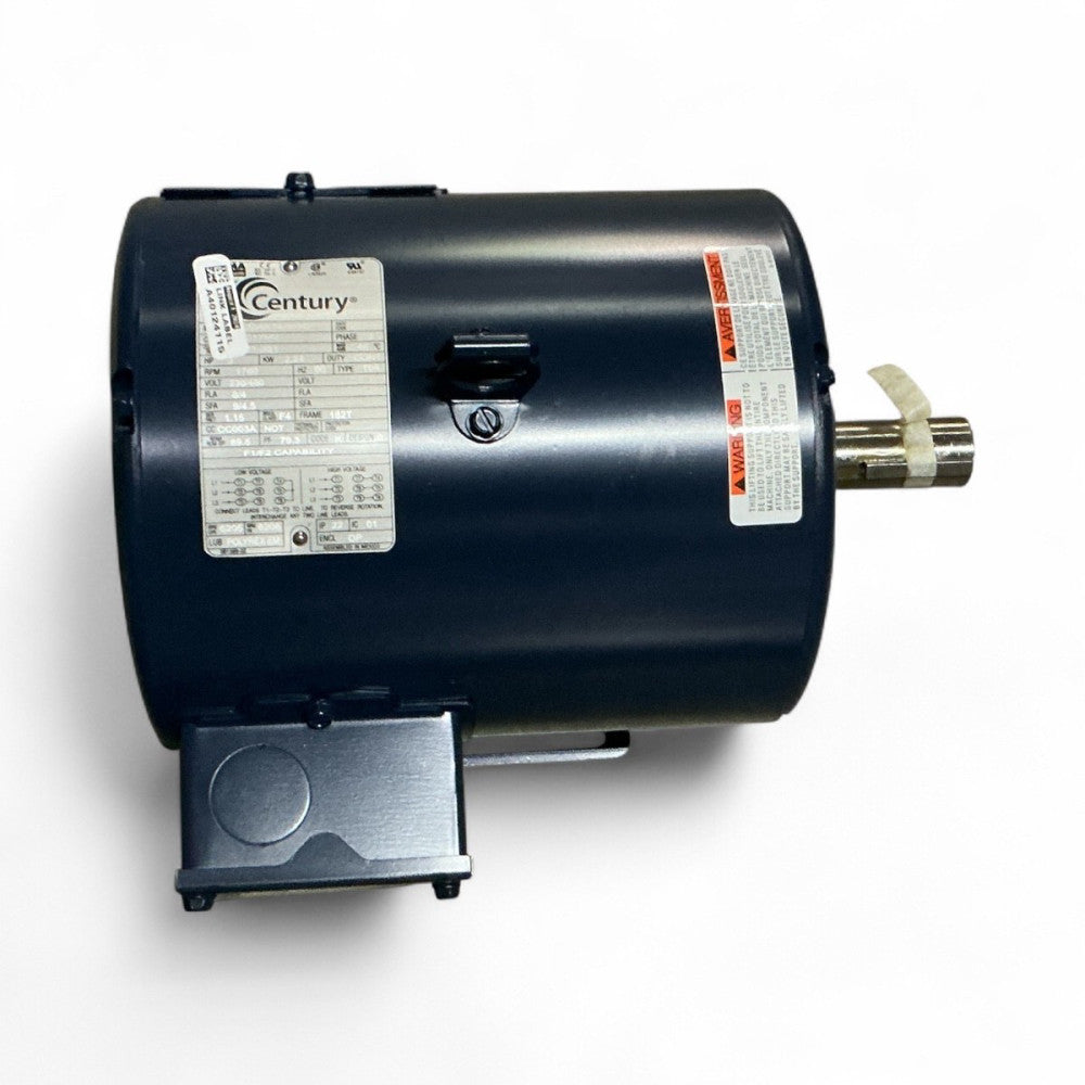 Century E217M2 3HP 1760RPM 182T Frame 230/460V 3PH DP Rigid Base Electric Motor