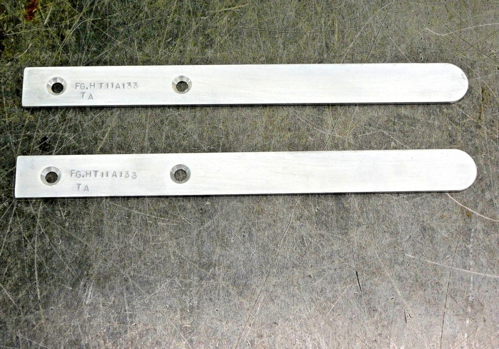 Goss HT11A133 Stainless Steel SS 2 Bolt Mount Gate Plate Lot of Two (2)