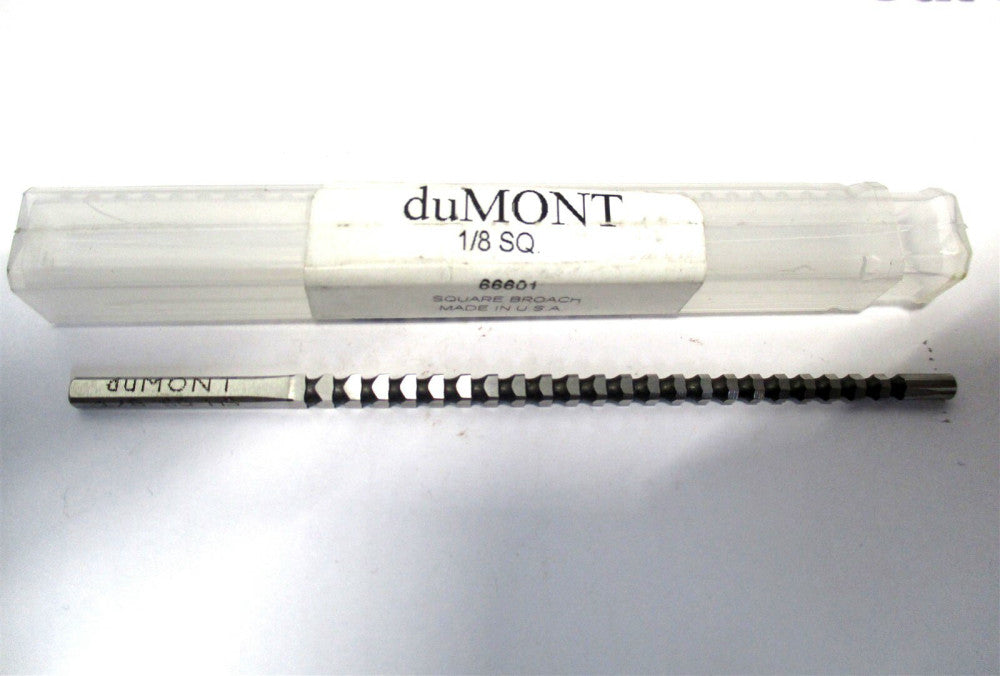 duMONT Minute Man (66601) #30 Drill 1/8 Square 3/16 - 1/2 LOC HSS Square Broach