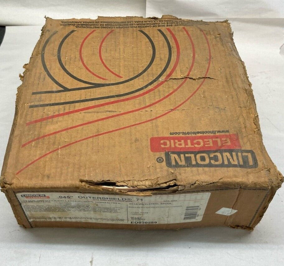 Lincoln Electric .045" Outershield 71 ED030589 Gas Shielded Cored Wire