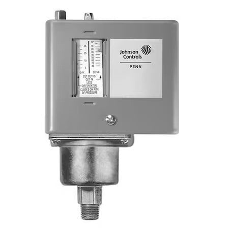 Johnson Controls P47aa-1C Steam Pressure Control,0-15 Lb