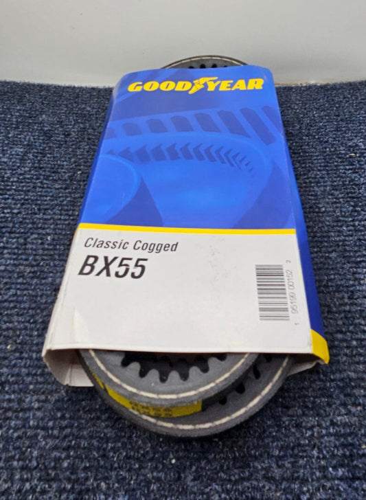 ( QTY 2 )  GoodYear BX55:Classic Cogged V-Belt