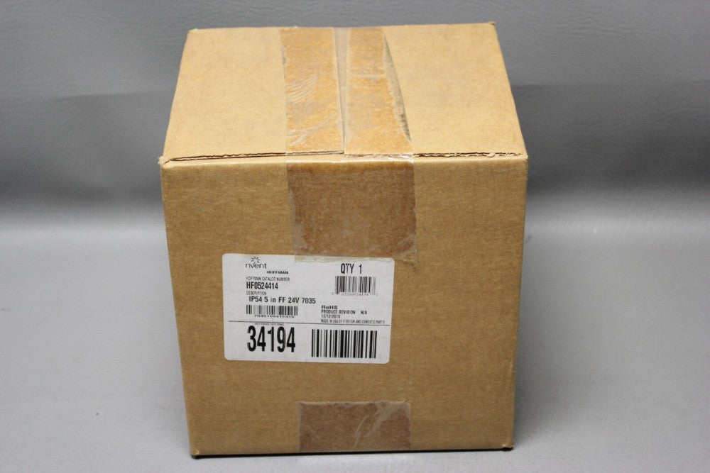 NEW HOFFMAN IP54 5" FAN FILTER 34194