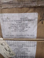 Weil Pump Model 4100 Style C Iron Pump With Bronze Impeller 205,769.101 #3200CG