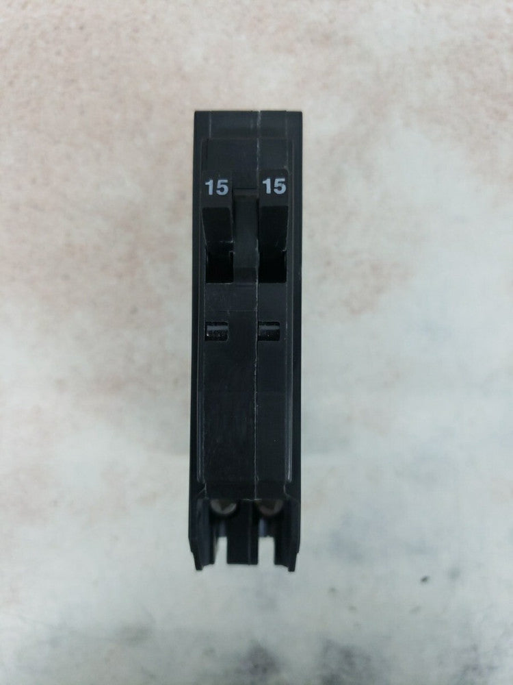New Take Out Square D 1 Pole 15A/15A Circuit Breaker QO1515 With Hook W#