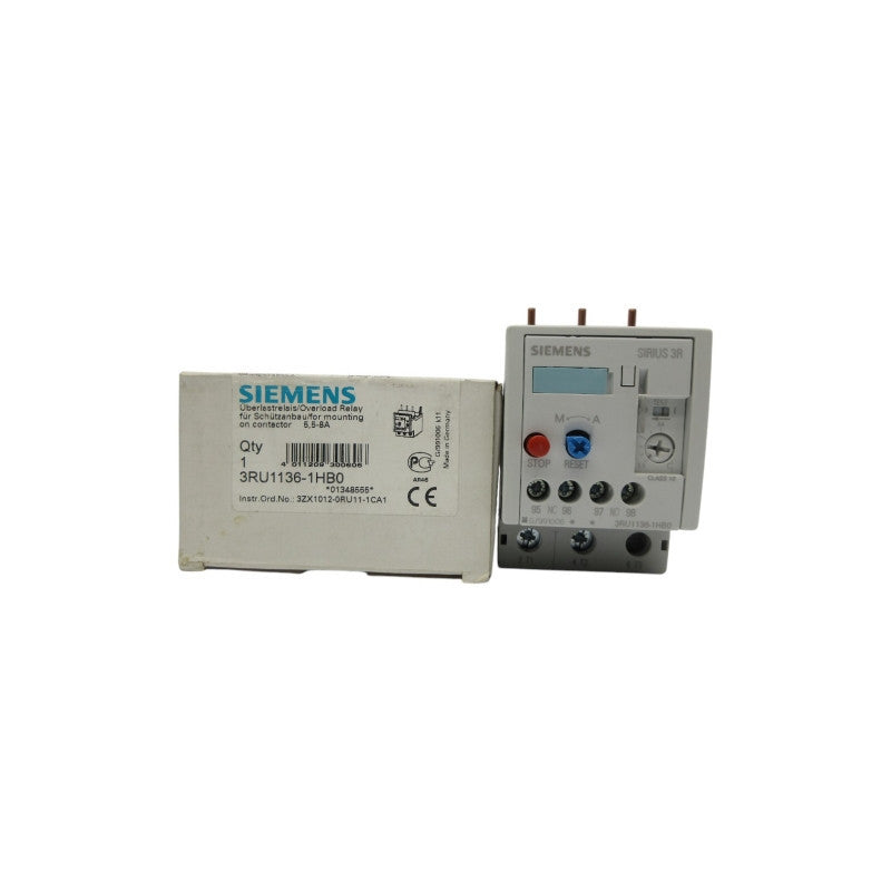 SIEMENS 3RU1136-1HB0 5.5-8A NSMP