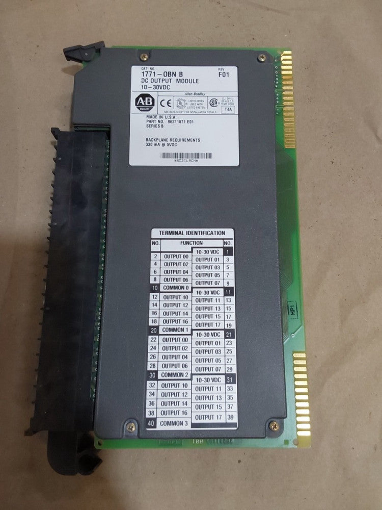 Allen Bradley 1771-OBN B F01 96211671 10-30VDC