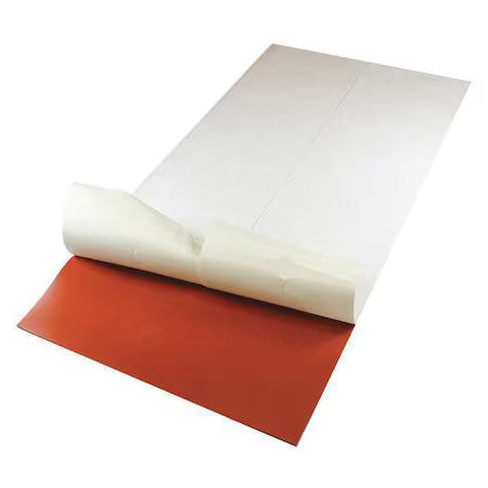 Zoro Select Bulk-Rs-S30-53 Rubber, Silicone, 3/16"Thick, 24"X12", 30A
