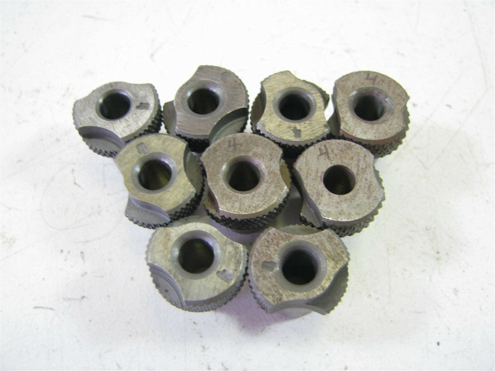 (SF24-6) #4 x 3/8 x 3/8" Slip Fixed Renewable Drill Bushings NEW - Lot of 9 