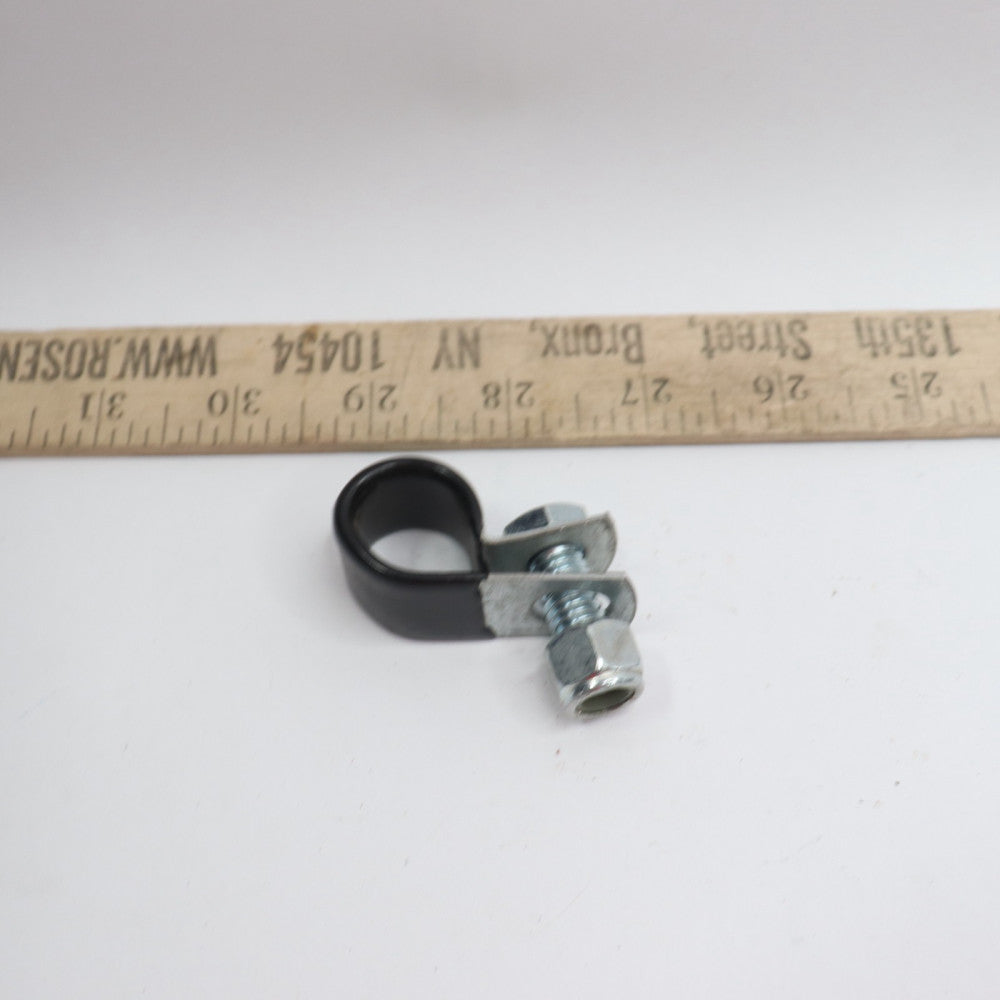 Pipe Retaining Clip And Nut With Flange M4 08/12 mm Stud 4mm x 30mm 1"