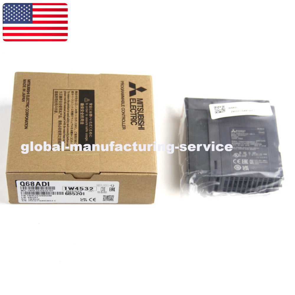 One Brand New Mitsubishi Q68ADI PLC Converter Unit Free Delivery - US Stock