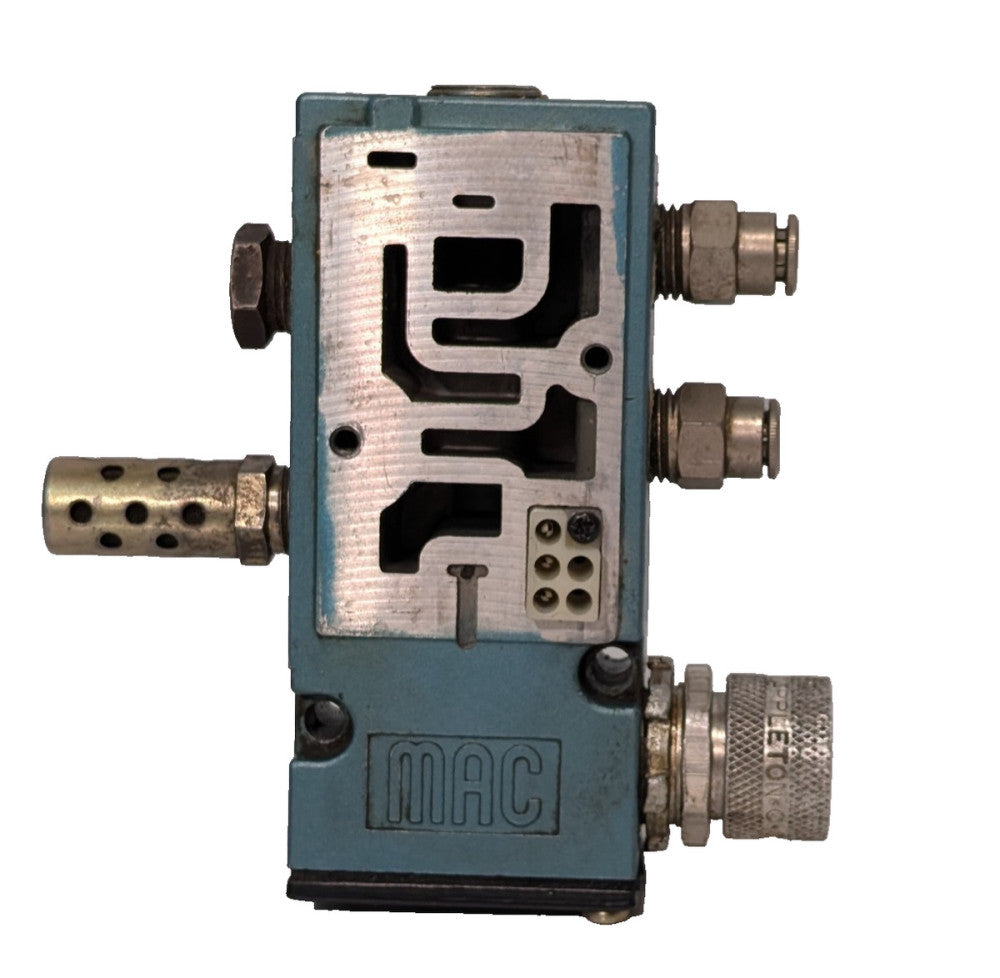 Mac Valves Unidentified Model Solenoid Component Assembly, As Shown