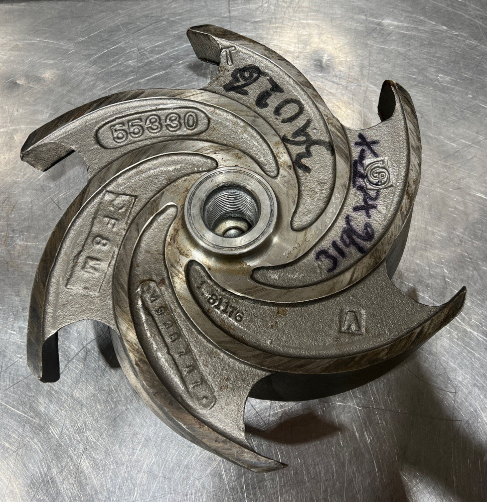 Goulds Impeller 13” dia, PN: 55330 Nos Surplus