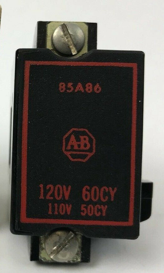 Allen Bradley 85A86 Coil 120V 60CY/HZ 110V 50CY/HZ