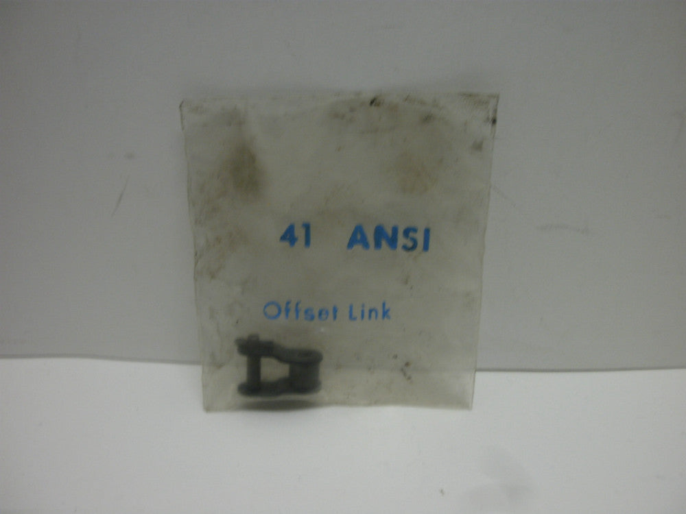 ANSI 41 ROLLER CHAIN OFFSET LINK WITH COTTER TYPE 1/2" PITCH NEW IN BAG