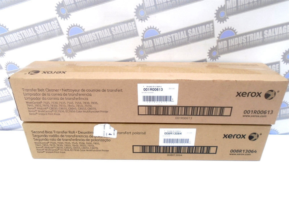 Xerox - 008R13064 - Second Bias TRANSFER ROLL & 001R00613 - TRANSFER BELT Roller
