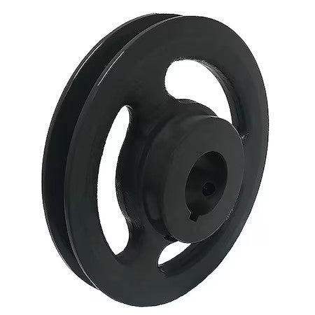 Zoro Select Ak84x5/8 5/8 In Fixed Bore 1 Groove V-Belt Pulley 8.25 In Od