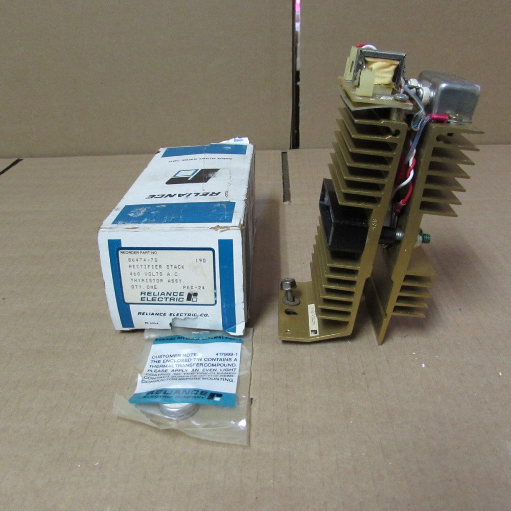 RELIANCE ELECTRIC RECTIFIER STACK 86474-S 460V, NIB! MAKE OFFER!!