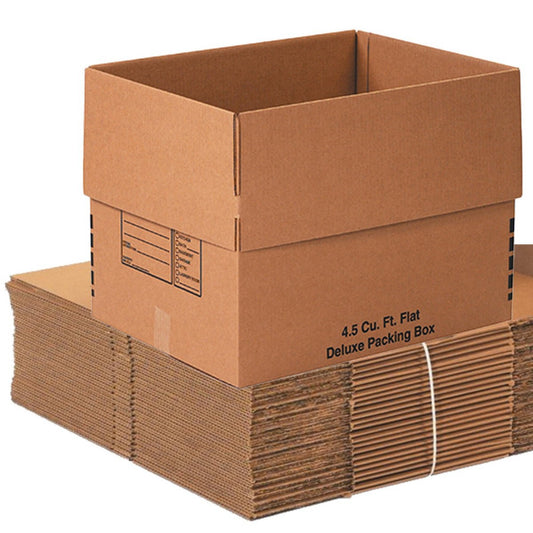 10-Pack AVIDITI Standard 24" x 18" x 18" Single Wall Cardboard Boxes Large