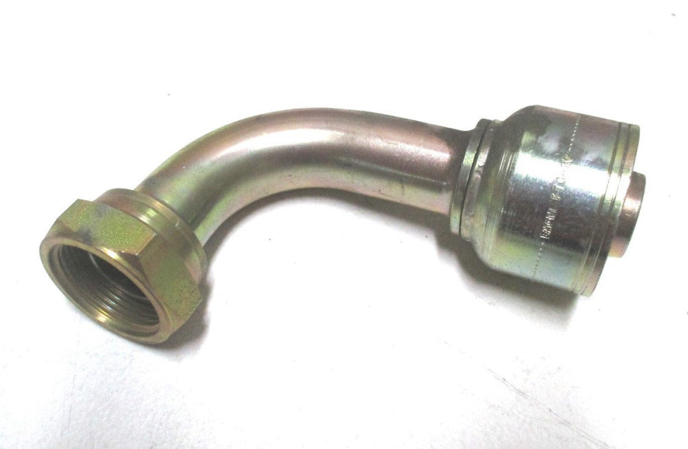Eaton 1AT20BFB20 1-1/4 x 1-1/4 ID 90° Elbow BSPP Female Swivel TTC Crimp Fitting