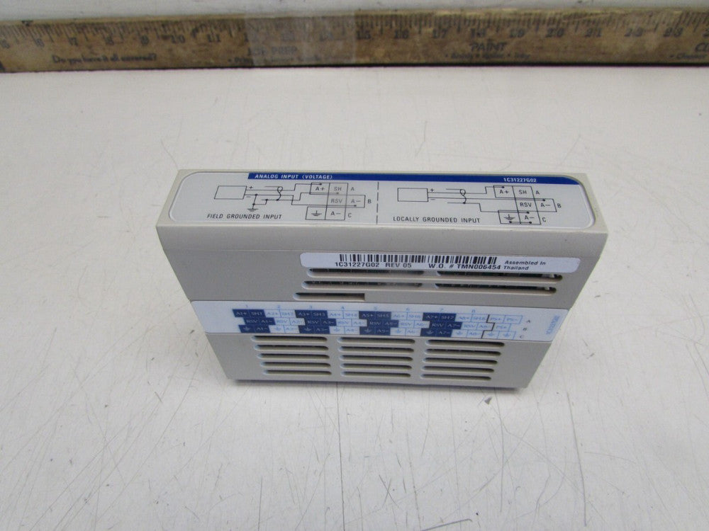 OVATION 1C31227G02 , ANALOG INPUT (VOLTAGE) MODULE, GOOD TAKEOUT MAKE OFFER!