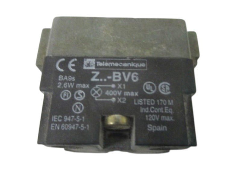TELEMECANIQUE Z..-BV6 PUSHBUTTON LIGHT MODULE  UNMP