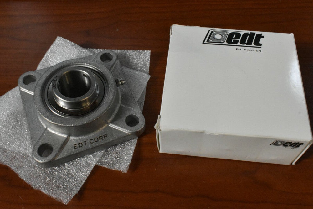 EDT Corp Timken 4B4PD8-19GX Flanged Block Ball Bearing 1-3/16" Bore
