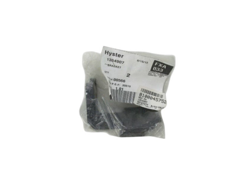 HYSTER 1354907 BRACKET (PK OF 2)  NSNP IN FACTOR BAG