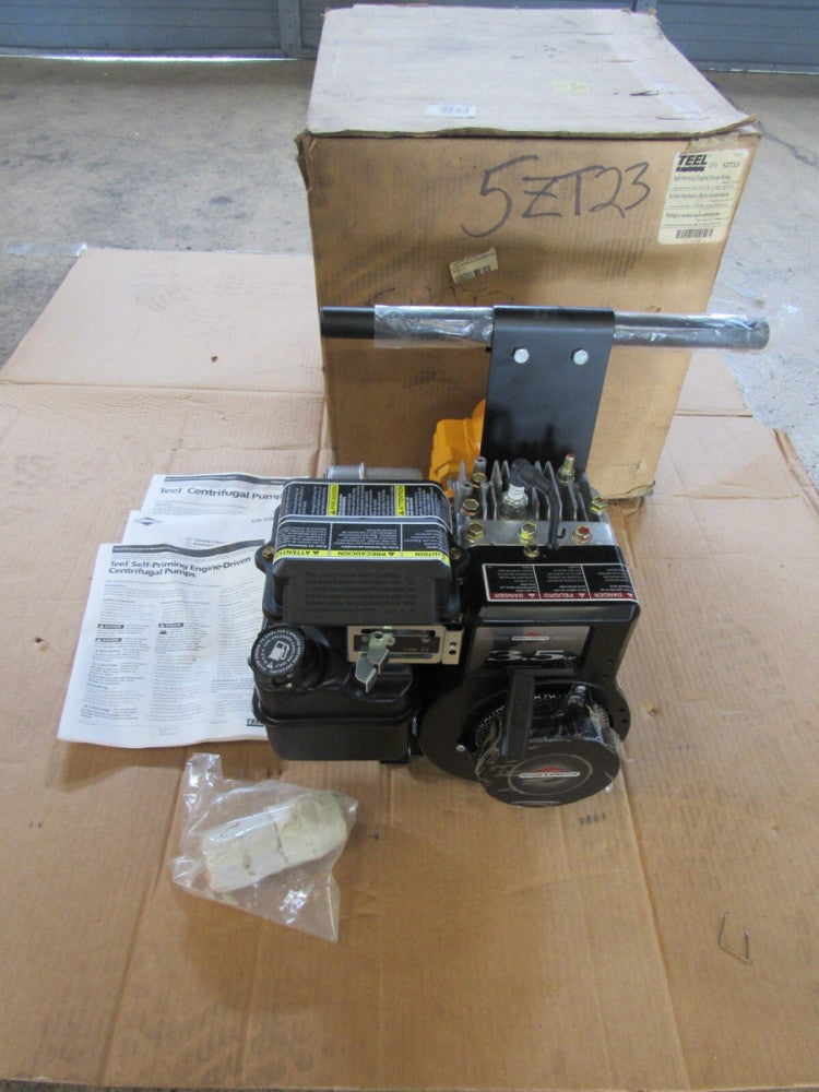 TEEL 5ZT23 1-1/2" SELF-PRIMING ENGINE-DRIVEN CENTRIFUGAL PUMP 3.5HP BRIGGS NEW !
