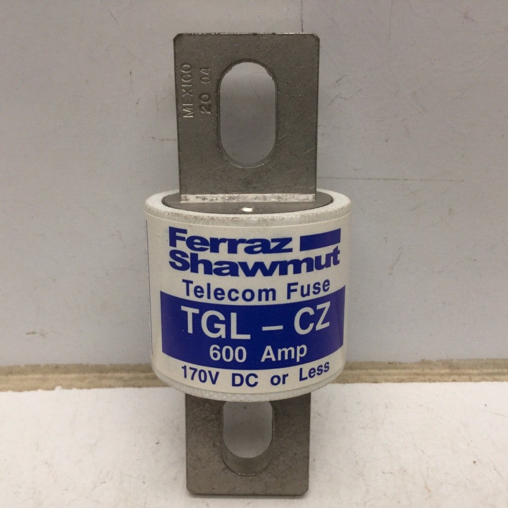 Ferraz Shawmut TGL-CZ Telecom Fuse 600 AMP, 170V DC or Less