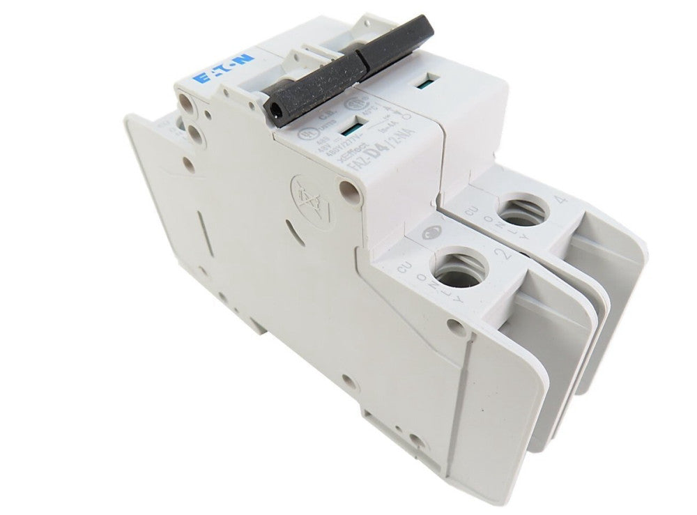 Eaton  FAZ-D4/2-NA  102182 Moeller Series 4A D 2 Pole 480Y/277VAC  NEW IN BOX