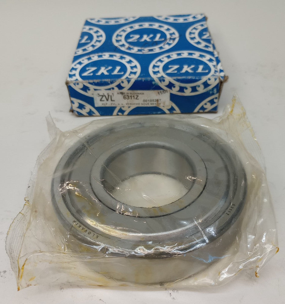 ZVL 6311Z Ball Bearing Deep Groove 55mm ID X 120mm OD X 29mm W Single Shielded