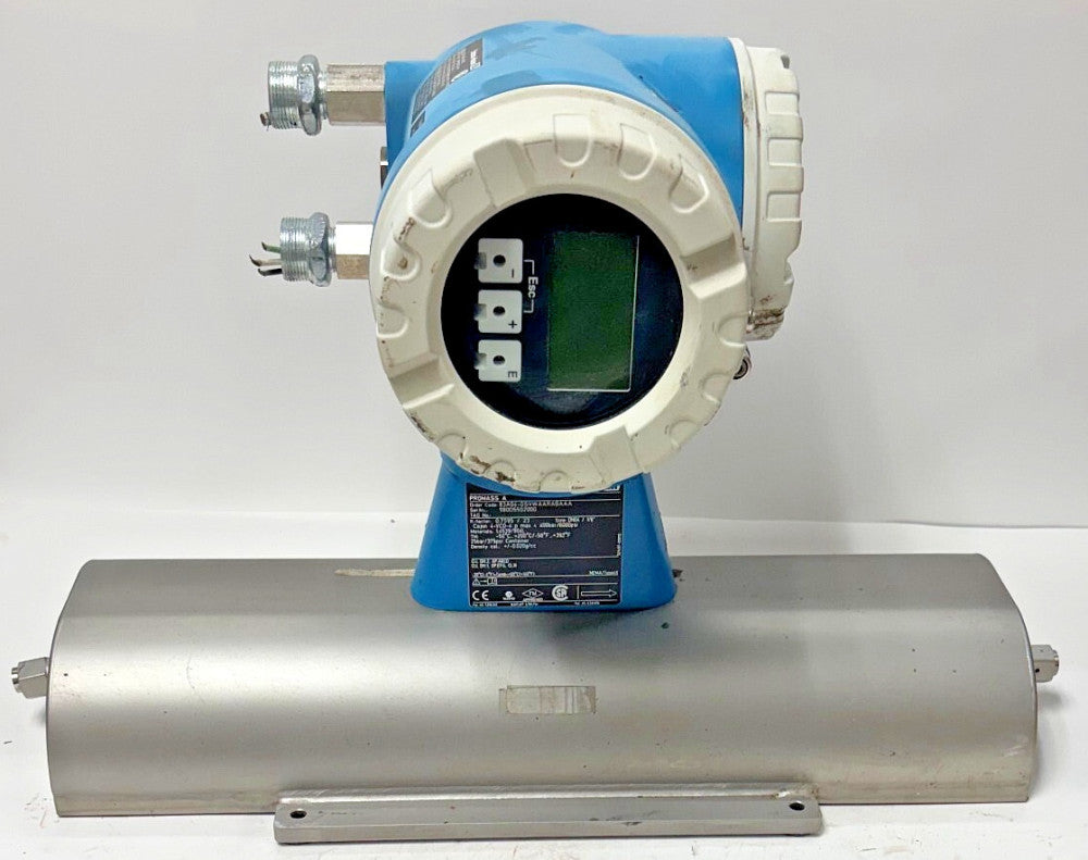 ENDRESS AND HOUSER FLOWMETER DN4 1/8" 83A04-GSVWAARABAAA STAINLESS STEEL