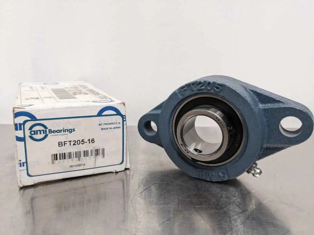 AMI Bearings BFT205-16 2 Bolt Flange Mount Bearing B5-16 1"