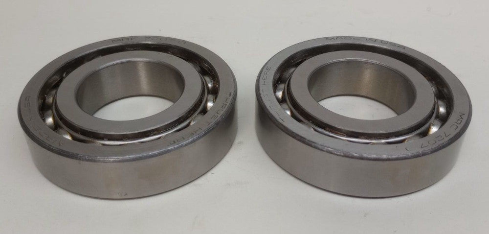 MRC 7207D Angular Contact Ball Bearing 35mm Bore 7207-D (Pack  of 2)