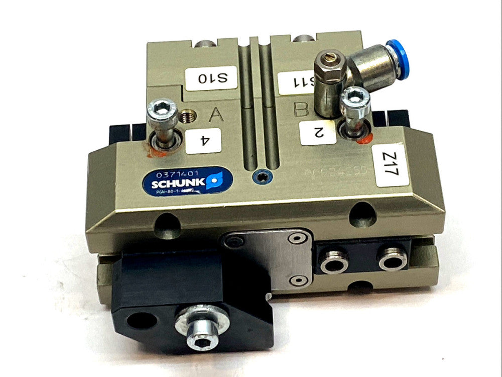 Schunk PGN+80‑1‑AS Two Finger Pneumatic Parallel Gripper 0371401