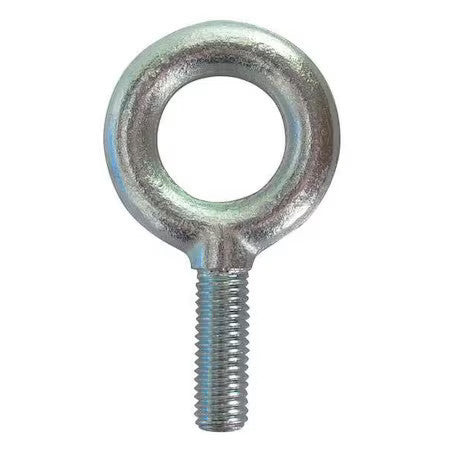 Zoro Select U16182.037.0300 Eye Bolt Without Shoulder, 3/8"-16, 3 In Shank, 1