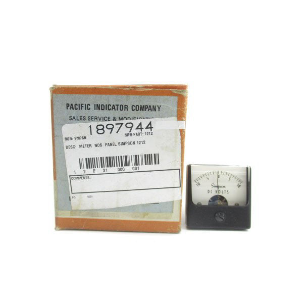 SIMPSON 1212 10-0-10VDC NSMP