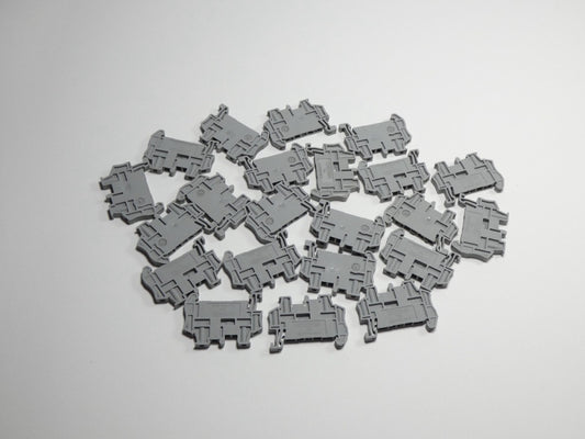 *Lot of 22* Phoenix Contact 3022276 Clipfix Terminal Block End Bracket - NEW ...
