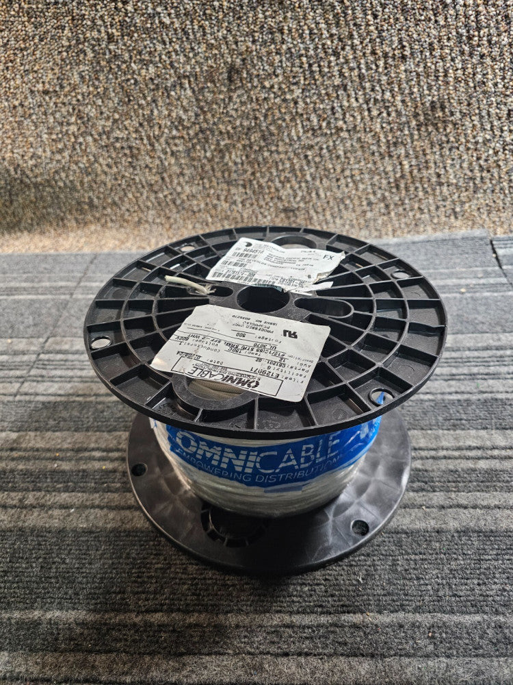 OMNI CABLE C61201-02  500' 12AWG Stranded Tinned Copper High-Temperature Wire