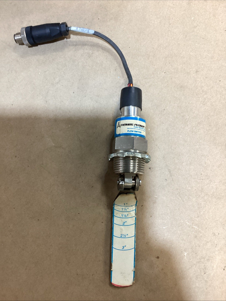 THOMAS PRODUCTS Model 2400 P/N 43004 Paddle Type Brass Liquid Flow Switch 1" NPT