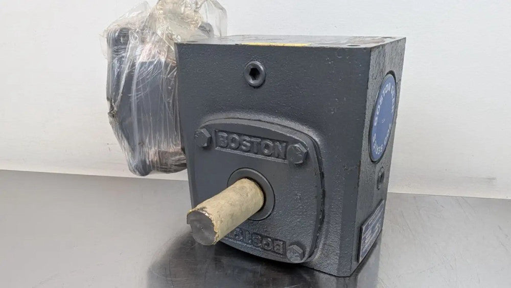 Boston Gear F721-10-B5-J Speed Reducer Input 2.14HP Output Torque 690 Lb In 10:1
