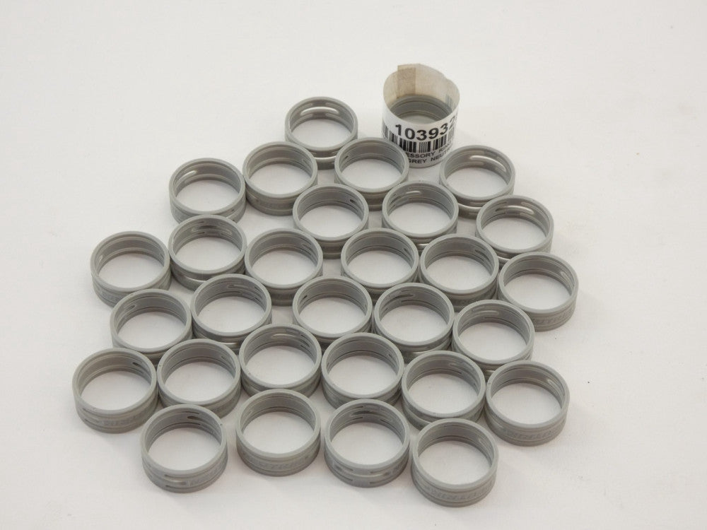 *Lot of 30* Neutrik XXR-8 Gray Color Coding XLR Cable Ring - NEW Surplus!