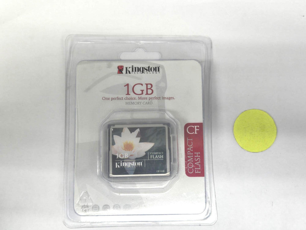 KINGSTON TECHNOLOGY 1GB COMPACT FLASH MEMORY CARD