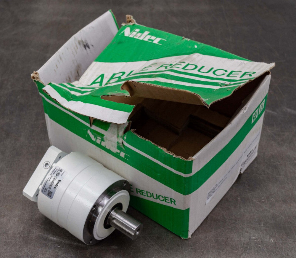 Nidec VRL-090B-10-K5-14CA14-XV Gearbox Reducer 10:1 Ratio For Servo Drive Motor