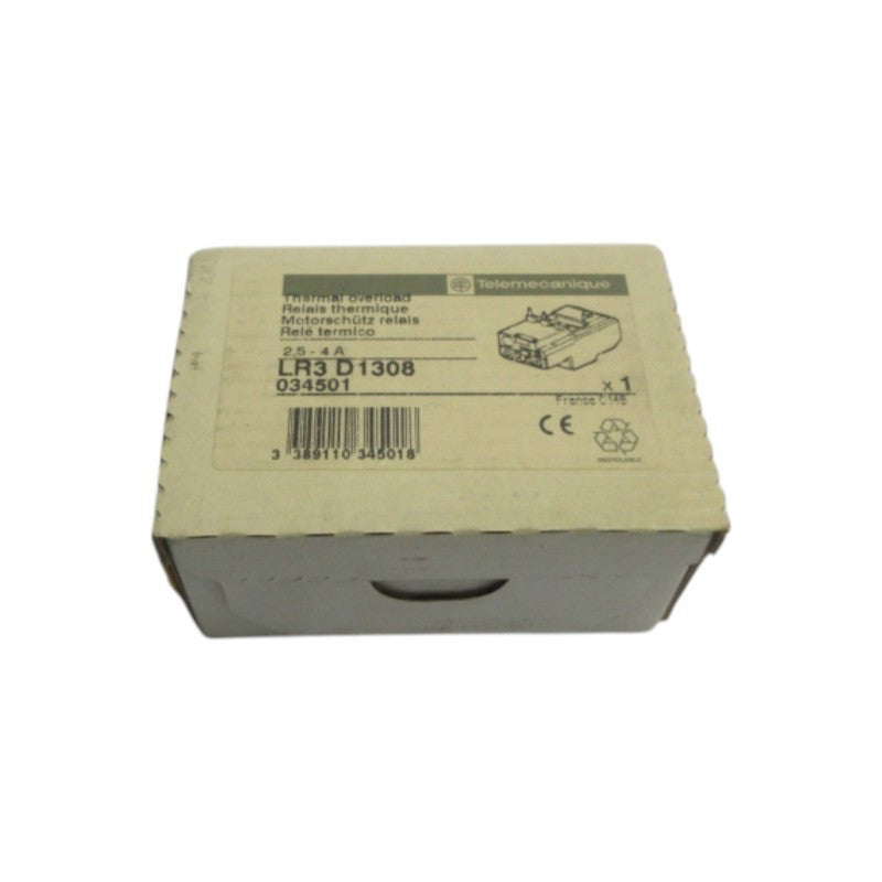 TELEMECANIQUE LR3D1308 2.5-4A NSFS